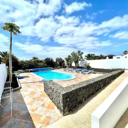 Estupenda Villa Con Piscina Privada, Wifi Y Vistas Al Mar En Playa Blanca Vila Playa Blanca (Lanzarote)
