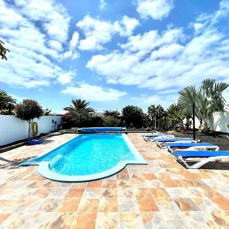 Estupenda Villa Con Piscina Privada, Wifi Y Vistas Al Mar En Playa Blanca Vila Playa Blanca (Lanzarote)