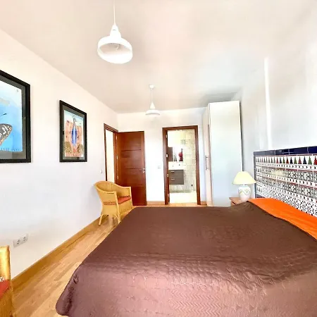 Estupenda Villa Con Piscina Privada, Wifi Y Vistas Al Mar En Playa Blanca 别墅 *